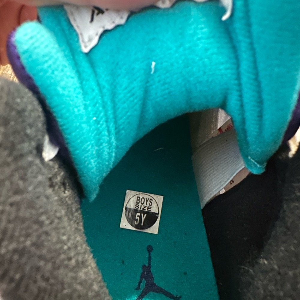 Nike Air Jordan 5 Retro "Grape" Kids - Picture 12 of 12